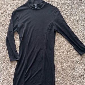 Black cocktail dress